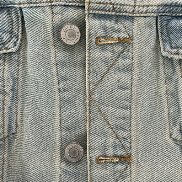 PACSUN light wash denim jacket - Picture 4 of 10